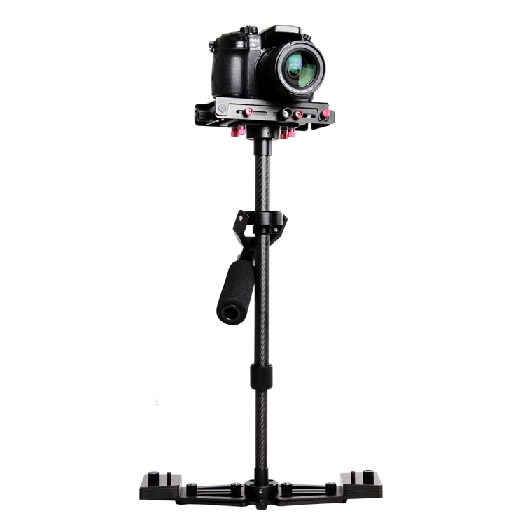 YELANGU YLG0107K 40-67cm Aviation Aluminum + Carbon Fiber Professional Steadicam Handheld Stabilizer for DSLR Camera DV