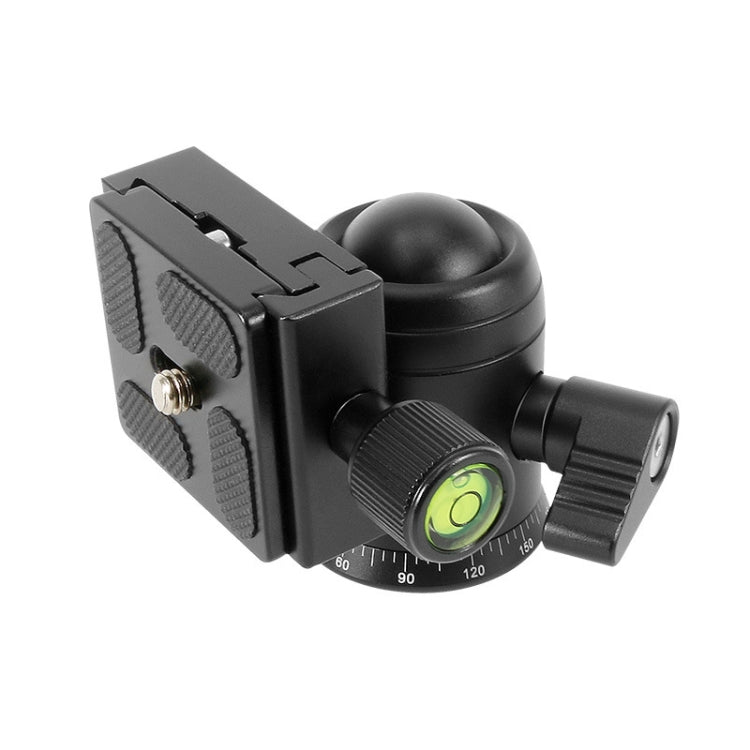 BEIXIN QB-30 360 Degree Rotation Panorama Metal Ball Head with Quick Release Plate
