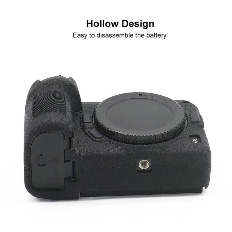 For Nikon Z7 II Soft Silicone Protective Case (Camouflage)