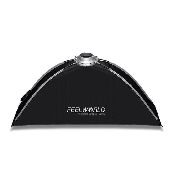 FEELWORLD FSR120 30x120cm Rectangular Softbox Quick Release Bowens Mount Diffuser - free shipping - PMC Jewellery - Order now!