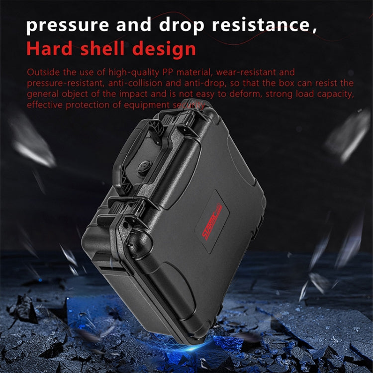 STARTRC Water-resistant EVA PP Dual-layer Suitcase Storage Box For GoPro HERO13 Black /12 Black /11 Black /10 Black /9 Black (Black)