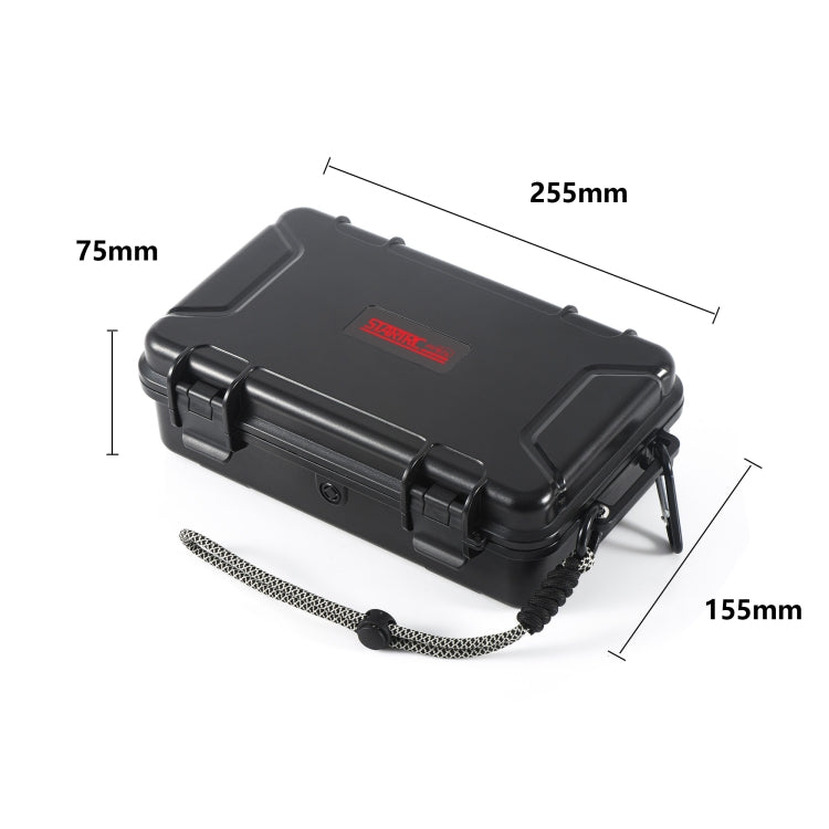 For GoPro HERO STARTRC Waterproof ABS Suitcase Shoulder Storage Box (Black) - free shipping - PMC Jewellery - Order now!