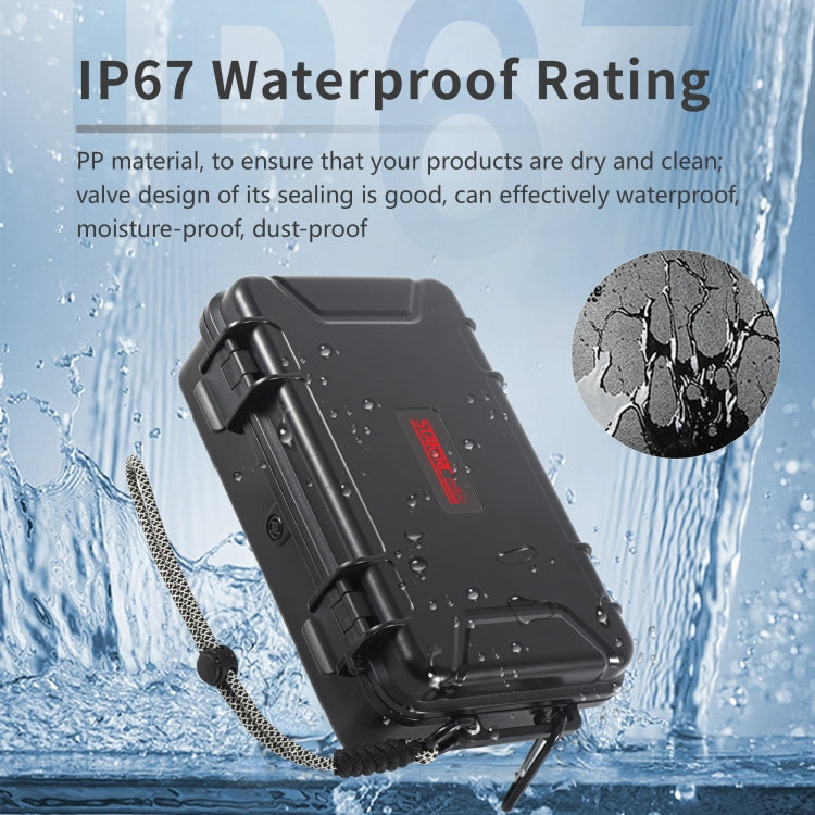 For GoPro HERO STARTRC Waterproof ABS Suitcase Shoulder Storage Box (Black) - free shipping - PMC Jewellery - Order now!