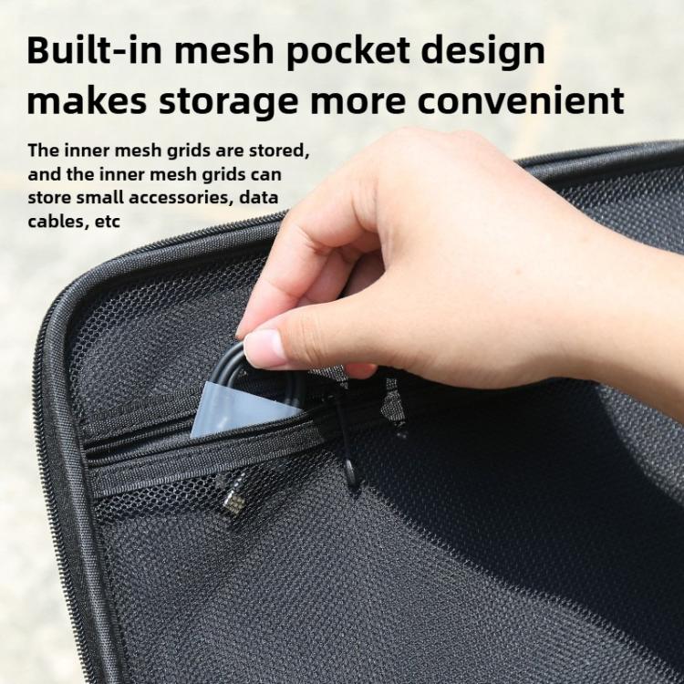 For Insta360 X4 / X5 Carrying Case Portable Storage Bag, Size:33.4 x 24 x 6.7cm (Grey)