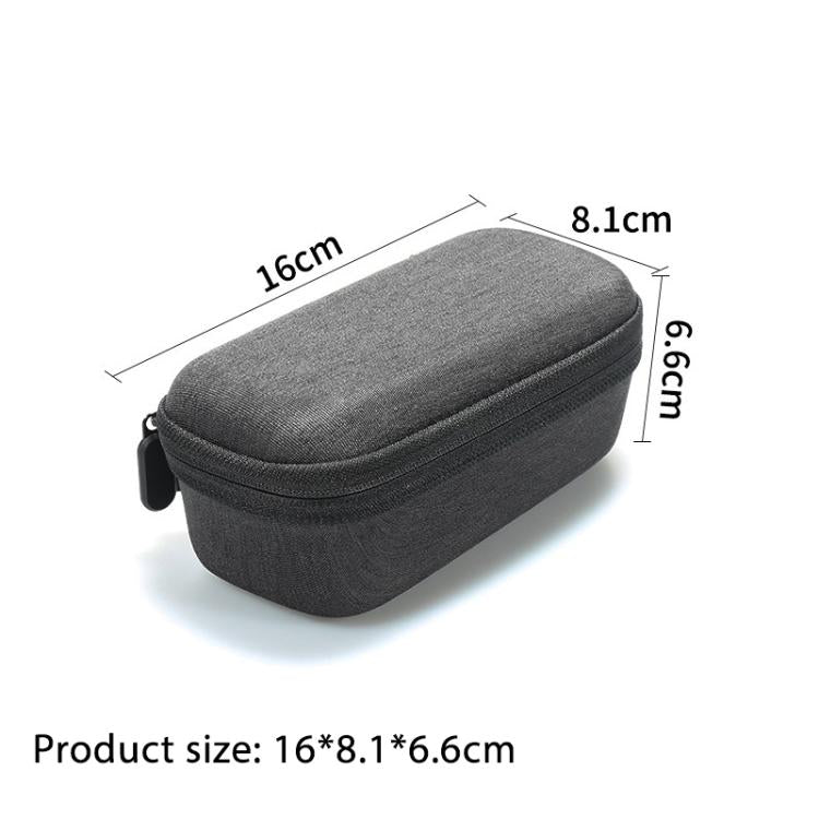 For Insta360 X4 / X5 Body Carrying Case Portable Storage Bag, Size: 16 x 8.1 x 6.6cm (Grey)