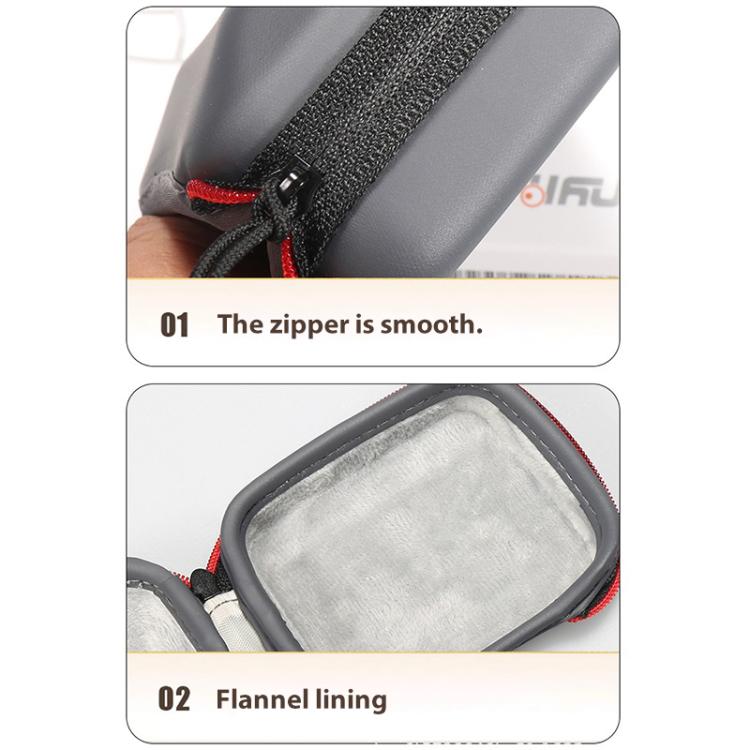 Portable Body Half Coverage Storage Box Bag for GoPro / DJI Action Camera (Grey) - free shipping - PMC Jewellery - Order now!