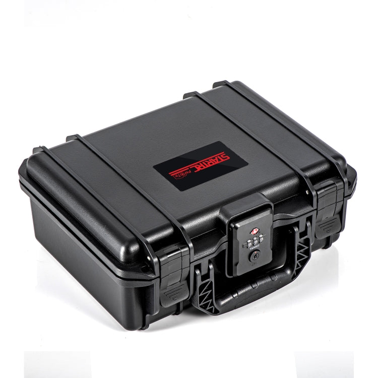STARTRC DIY Combination Lock Waterproof Dual-layer Suitcase Storage Box (Black) - free shipping - PMC Jewellery - Order now!