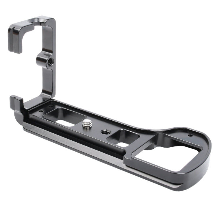 FITTEST LB-A6500 Vertical Shoot Quick Release L Plate Bracket Base Holder for Sony ILCE-6500 (A6500) Camera Metal Ballhead(Black)