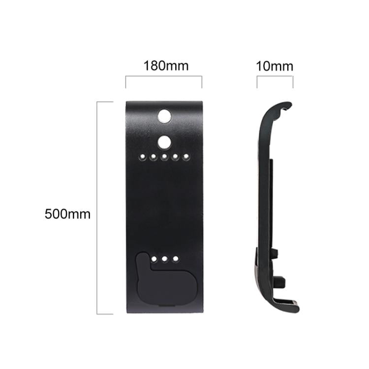 BS Plastic Battery Side Interface Cover with Silicone Plug for GoPro HERO13 Black /12 Black /11 Black /10 Black /9 Black