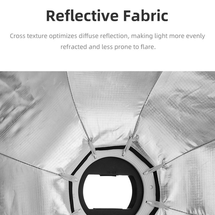 TRIOPO K65 65cm Speedlite Flash Octagon Parabolic Softbox Bowens Mount Diffuser for Speedlite - free shipping - PMC Jewellery - Order now!