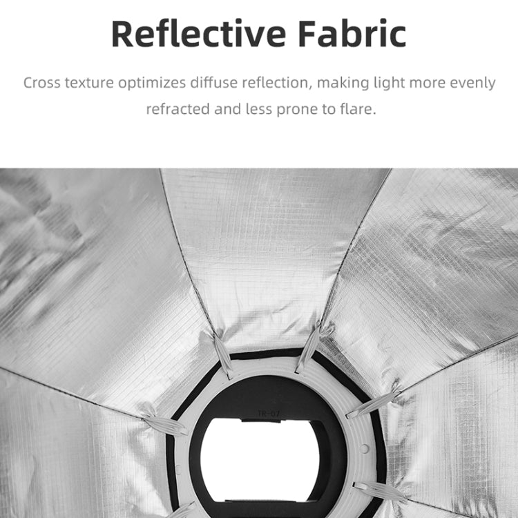 TRIOPO K90 90cm Speedlite Flash Octagon Parabolic Softbox Bowens Mount Diffuser for Speedlite