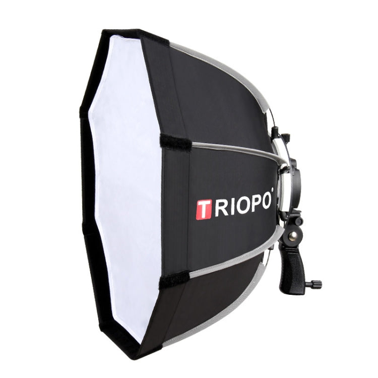 TRIOPO KS90 90cm Dome Speedlite Flash Octagon Parabolic Softbox Diffuser with Bracket Mount Handle for Speedlite - free shipping - PMC Jewellery - Order now!