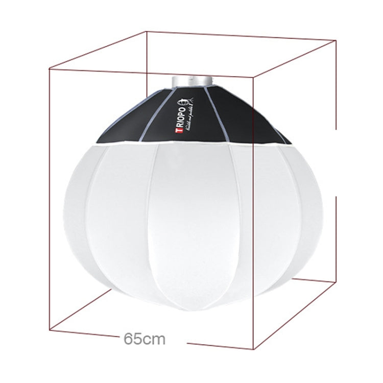 TRIOPO KQ65 65cm Foldable Lantern Softbox SpeedLite Flash Light Foldable Diffuser - free shipping - PMC Jewellery - Order now!