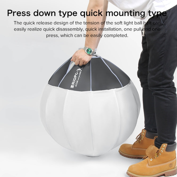 TRIOPO KQ65 65cm Foldable Lantern Softbox SpeedLite Flash Light Foldable Diffuser - free shipping - PMC Jewellery - Order now!