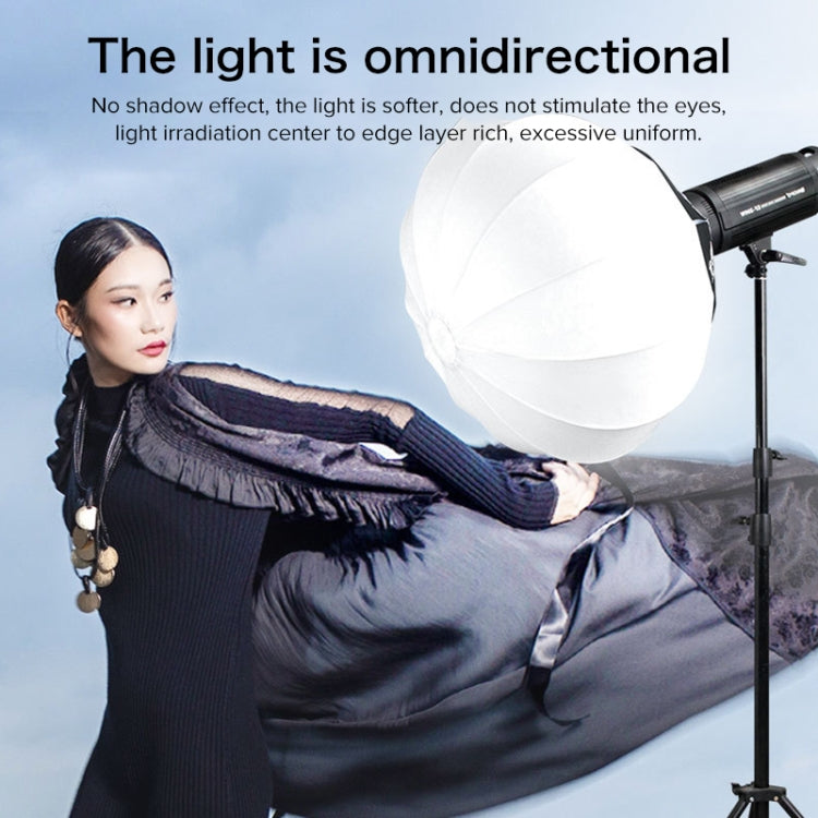 TRIOPO KQ65 65cm Foldable Lantern Softbox SpeedLite Flash Light Foldable Diffuser - free shipping - PMC Jewellery - Order now!