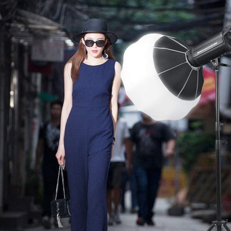 TRIOPO KQ65 65cm Foldable Lantern Softbox SpeedLite Flash Light Foldable Diffuser - free shipping - PMC Jewellery - Order now!