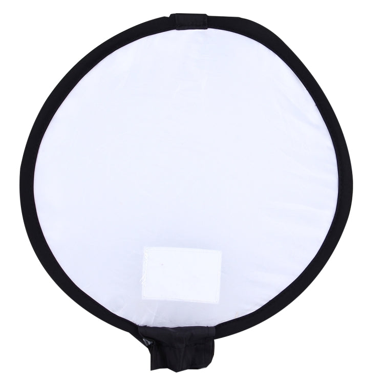 30cm Universal Round Style Flash Folding Soft Box, Without Flash Light Holder(Black + White) - free shipping - PMC Jewellery - Order now!