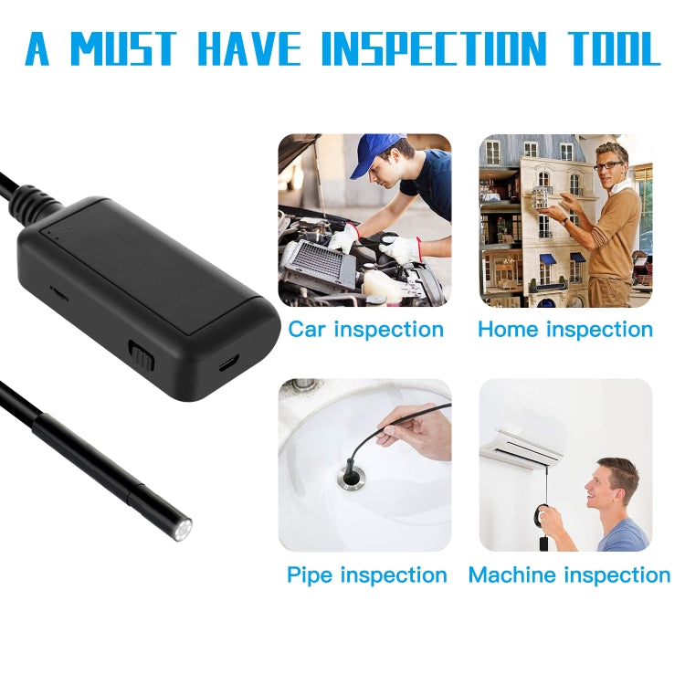 F220 5.5mm HD 5.0MP WIFI Endoscope Inspection Camera with 6 LEDs, Length: 2m - by PMC Jewellery | Online Shopping South Africa | PMC Jewellery | Buy Now Pay Later Mobicred