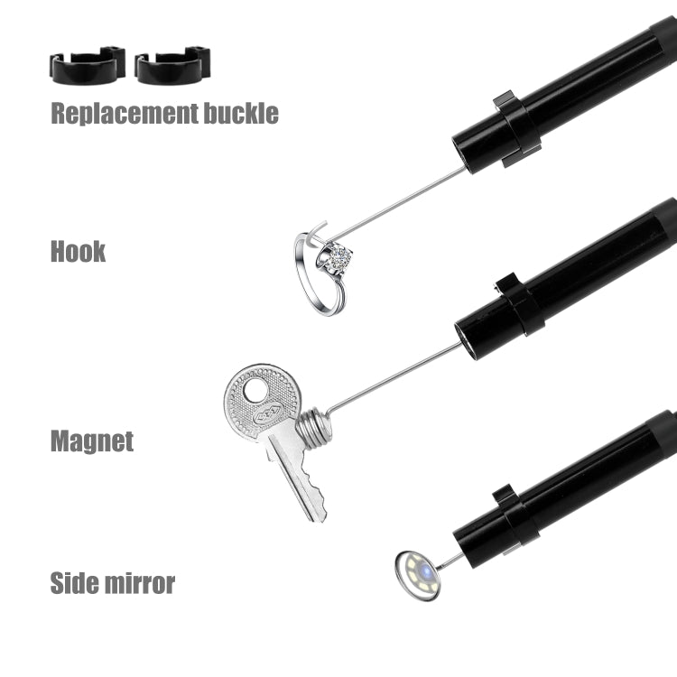P30 8mm IP67 Water-resistant 4.3 inch HD Portable Endoscope Hard Cable Industrial Endoscope, Cable Length: 10m