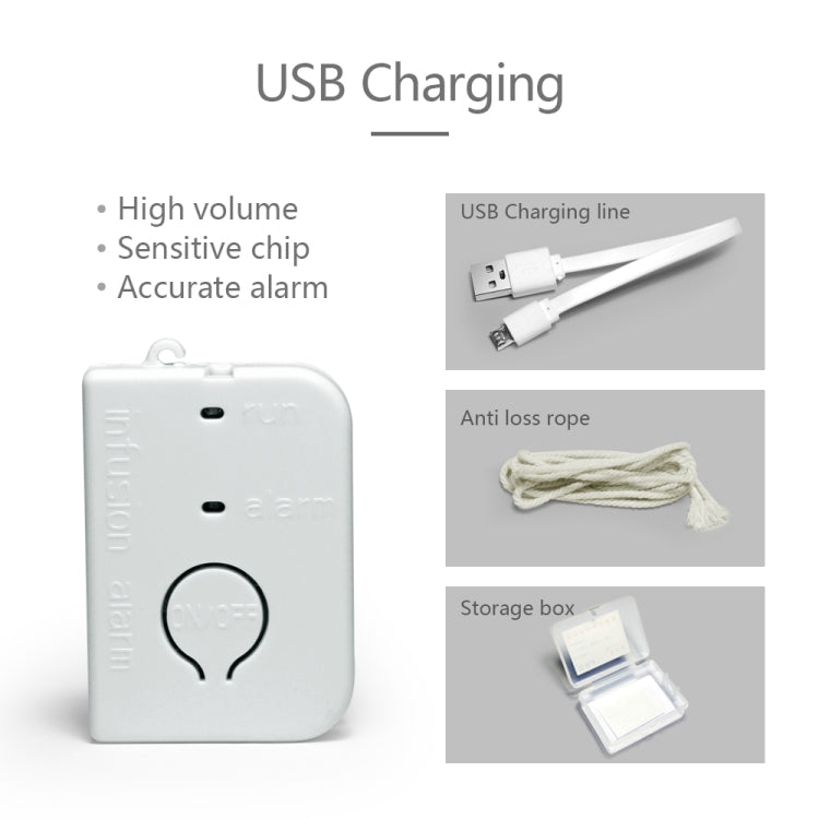 5 PCS BJYSY-001 Infusion Reminder Alarm Sensor Monitor Hospital Security(Blue) - Others Alarm by PMC Jewellery | Online Shopping South Africa | PMC Jewellery | Buy Now Pay Later Mobicred