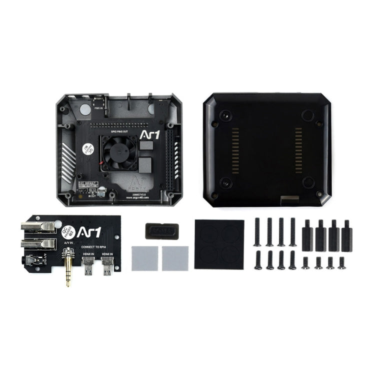 Waveshare Argon One Aluminum Case For Raspberry Pi 4, with Safe Power Button - free shipping - PMC Jewellery - Order now!