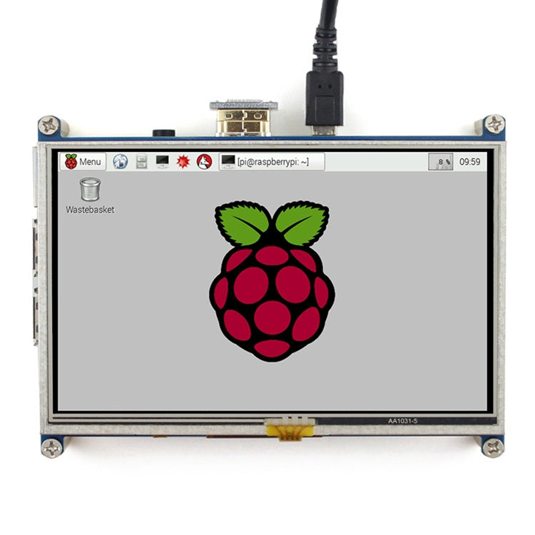 WAVESHARE 5 Inch HDMI LCD 800x480 Touch Screen for Raspberry Pi