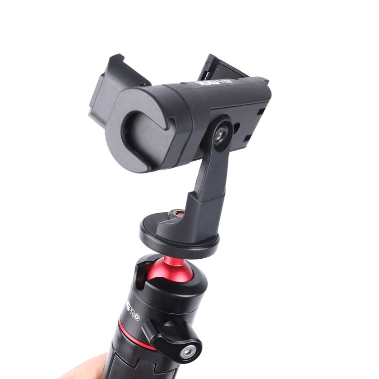 RUIGPRO Multi-functional Foldable Tripod Holder Selfie Monopod Stick with Ball Head & Phone Clamp & Bluetooth Remote Control for GoPro, Insta360, DJI and Other Action Cameras(Black) - free shipping - PMC Jewellery - Order now!