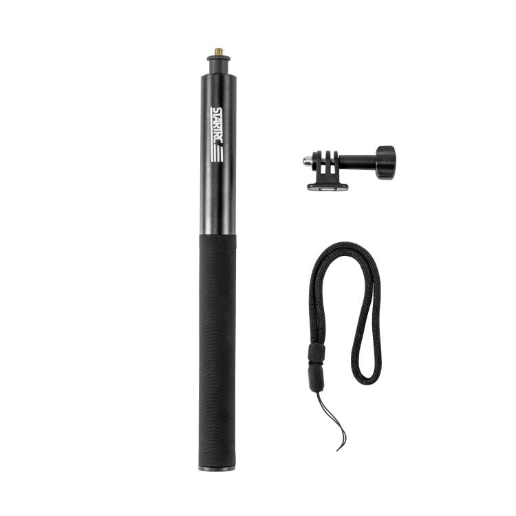 STARTRC 1.3m Handheld Extendable Pole Monopod (Black) - free shipping - PMC Jewellery - Order now!