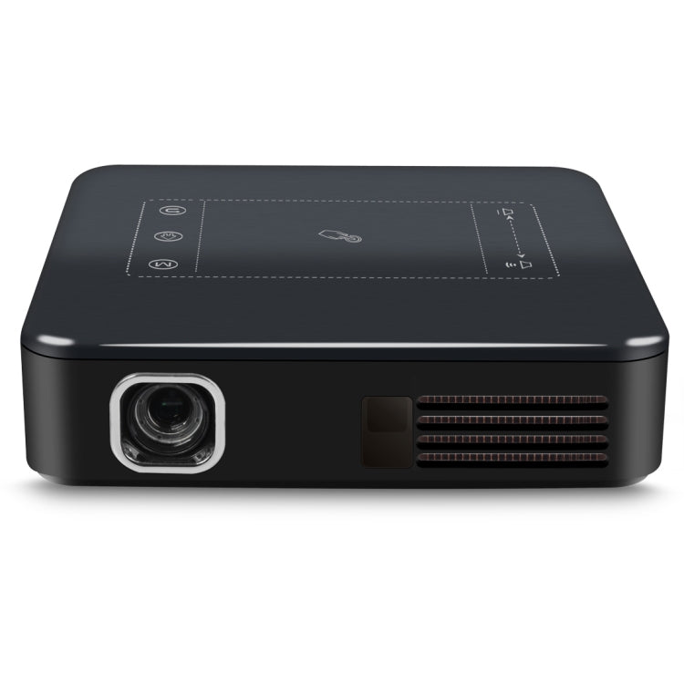 Wejoy DL-S10 120ANSI Lumens 854x480 Smart Mini Projector, RK3328 ARM Cortex-A53 Quad Core 1.5GHz CPU, 2GB+16GB, Android 7.1.2, Bluetooth, WiFi, HDMI(Black) - free shipping - PMC Jewellery - Order now!