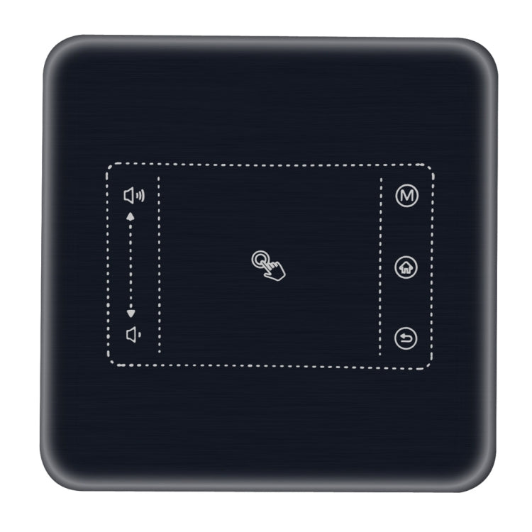 Wejoy DL-S10 120ANSI Lumens 854x480 Smart Mini Projector, RK3328 ARM Cortex-A53 Quad Core 1.5GHz CPU, 2GB+16GB, Android 7.1.2, Bluetooth, WiFi, HDMI(Black)