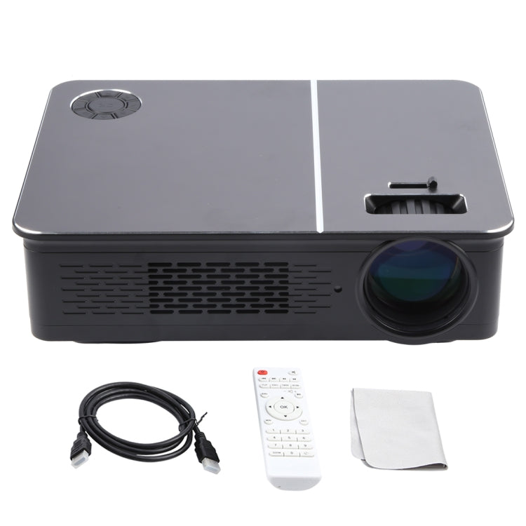 Wejoy L5 Home Theater Adjustable Optical Keystone Full HD 1080P LED LCD Video Projector with Remote Control (AU Plug)