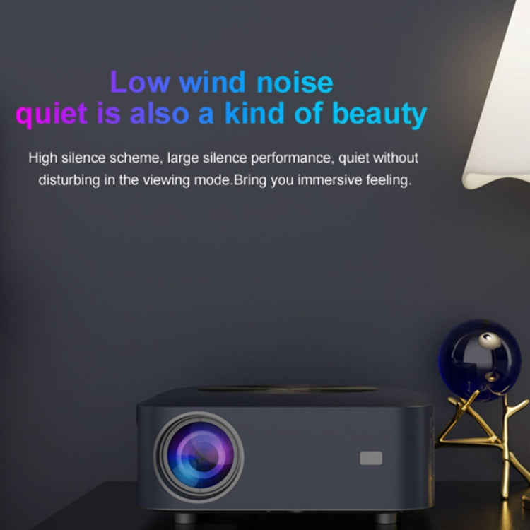 GXMO X1 5 inch Android 9.0 2GB+16GB 1920x1080P 450ANSI 2.4G&5G Dual WiFi Bluetooth Theater (Black)