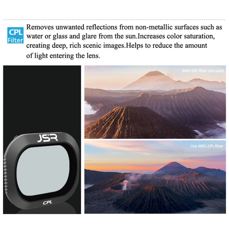 JSR Drone 5 in 1 UV+CPL+ND4+ND8+ND16 Lens Filter for DJI MAVIC 2 Pro - free shipping - PMC TechLife - Order now!