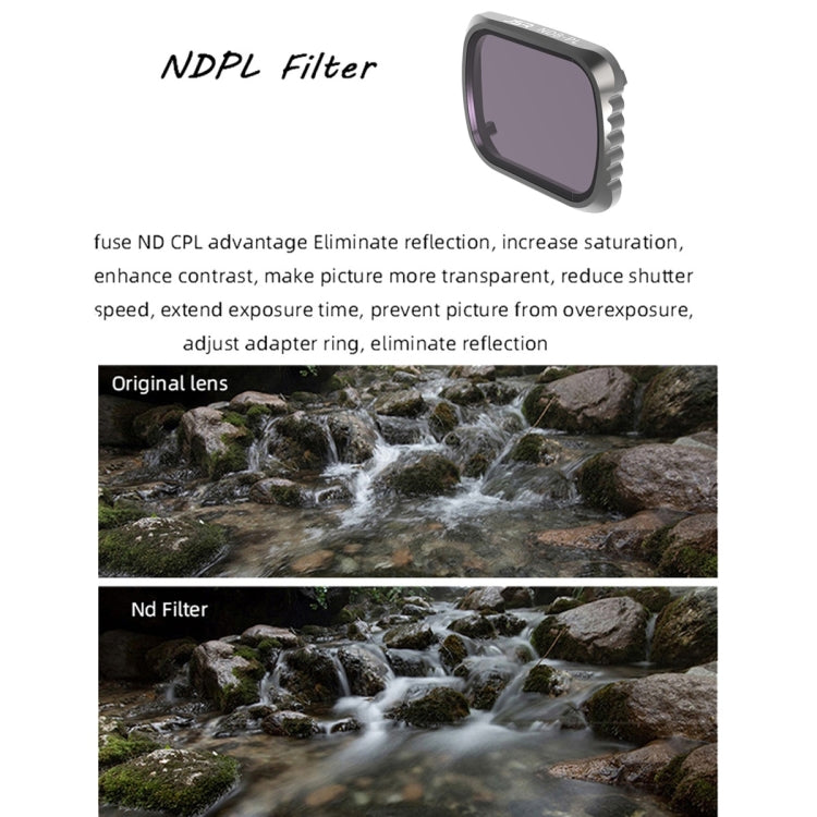 JSR KS ND32PL Lens Filter for DJI Air 2S, Aluminum Frame - Lens Filter by JSR | Online Shopping South Africa | PMC TechLife | Buy Now Pay Later Mobicred