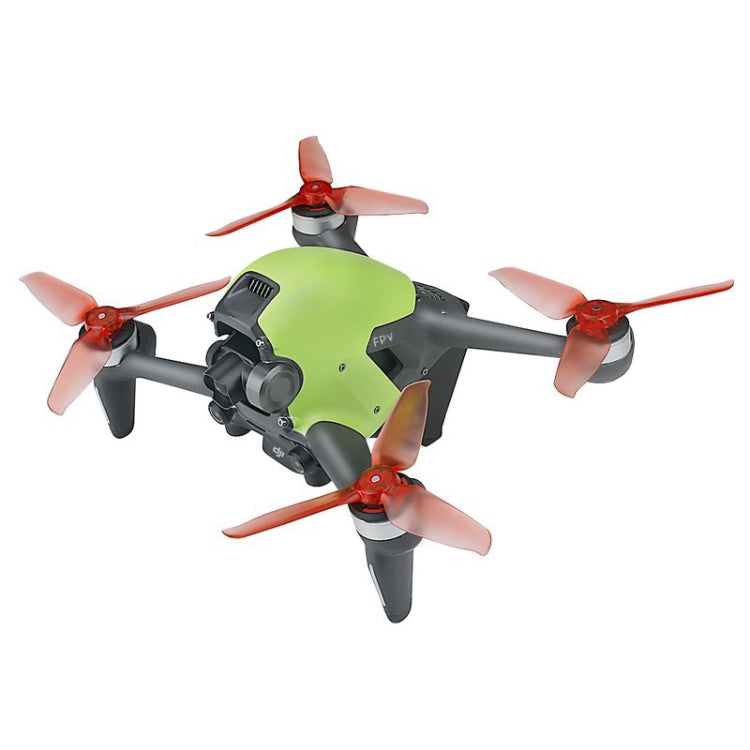 RCSTQ 2 Pairs Clear Color Quick-release Propellers for DJI FPV(Red) - by RCSTQ | Online Shopping South Africa | PMC Jewellery | Buy Now Pay Later Mobicred