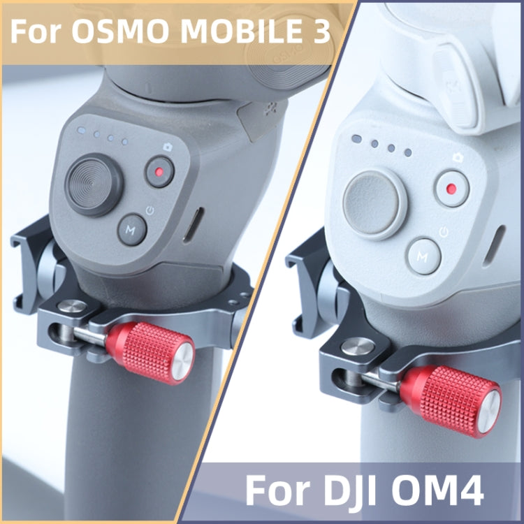 Stabilizer Extension Bracket Ring Adapter with Dual Cold Shoe Base for DJI OM4 / Osmo Mobile 3 - by PMC TechLife | Online Shopping South Africa | PMC TechLife | Buy Now Pay Later Mobicred