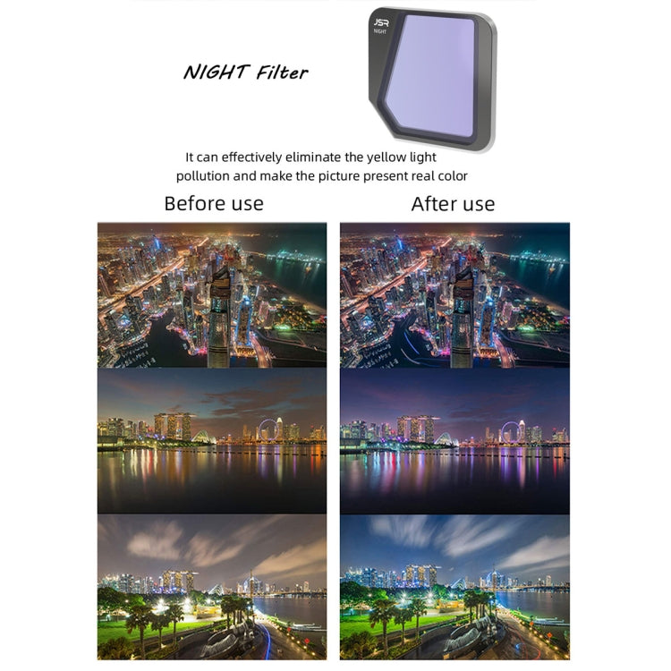 JSR Drone 8 in 1 MCUV+CPL+ND16+32+64+1000+STAR+NIGHT Lens Filter for DJI Mavic 3 - free shipping - PMC TechLife - Order now!