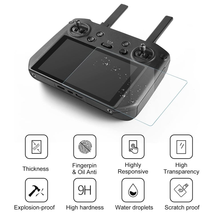 For DJI RC Pro Explosion-proof Tempered Glass Screen Film