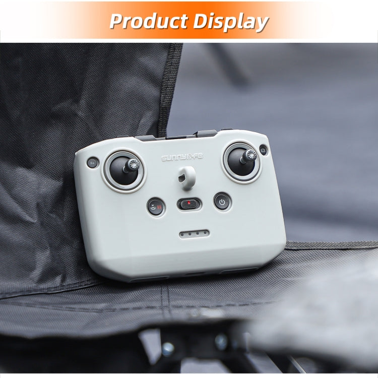 For DJI Neo / Mini 4 Pro / RC-N3 / RC-N2 / RC-N1 Sunnylife Controller Protective Cover Silicone Case with Neck Strap (Black) - free shipping - PMC Jewellery - Order now!