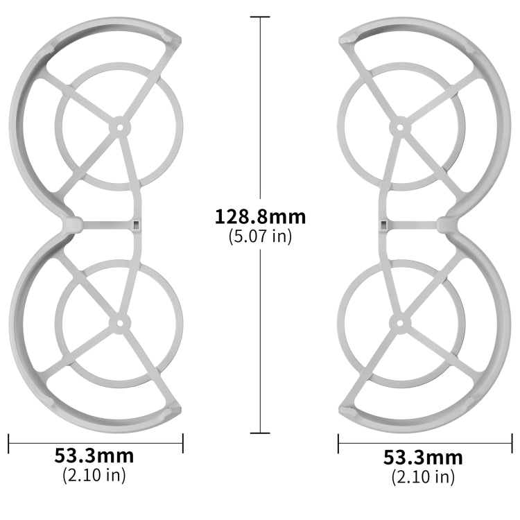 For DJI Neo STARTRC Drone Propeller Protective Guard Anti-collision Ring (Grey) - free shipping - PMC Jewellery - Order now!