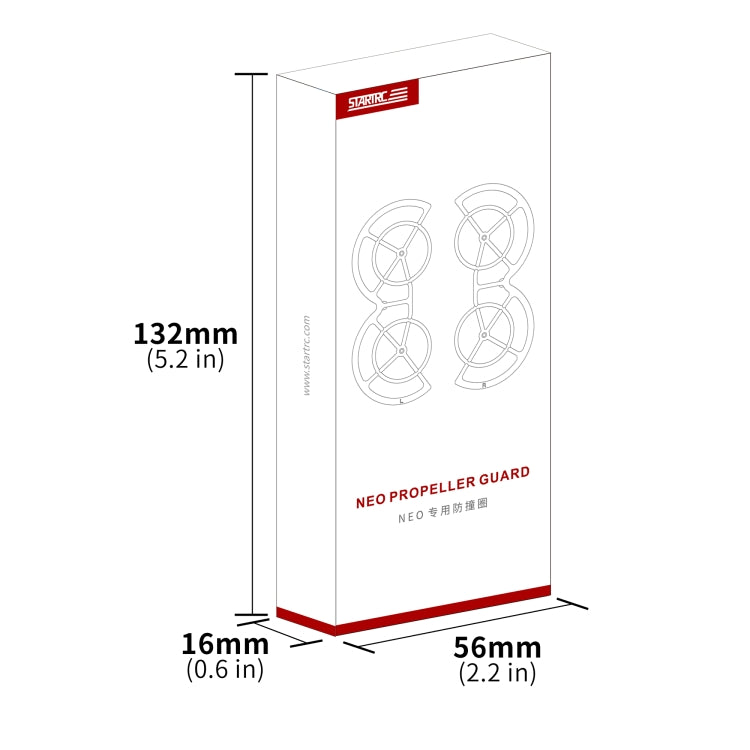 For DJI Neo STARTRC Drone Propeller Protective Guard Anti-collision Ring (Grey) - free shipping - PMC Jewellery - Order now!