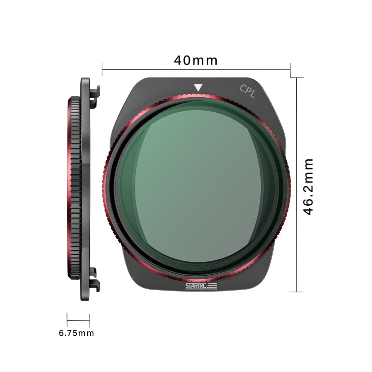 For DJI Air 3S STARTRC CPL Lens Filter - free shipping - PMC Jewellery - Order now!
