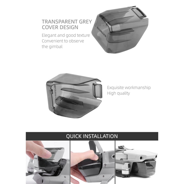Sunnylife For DJI Mavic Air 2 Camera Lens Protective Cover Hood (Grey) - Other by Sunnylife | Online Shopping South Africa | PMC TechLife | Buy Now Pay Later Mobicred