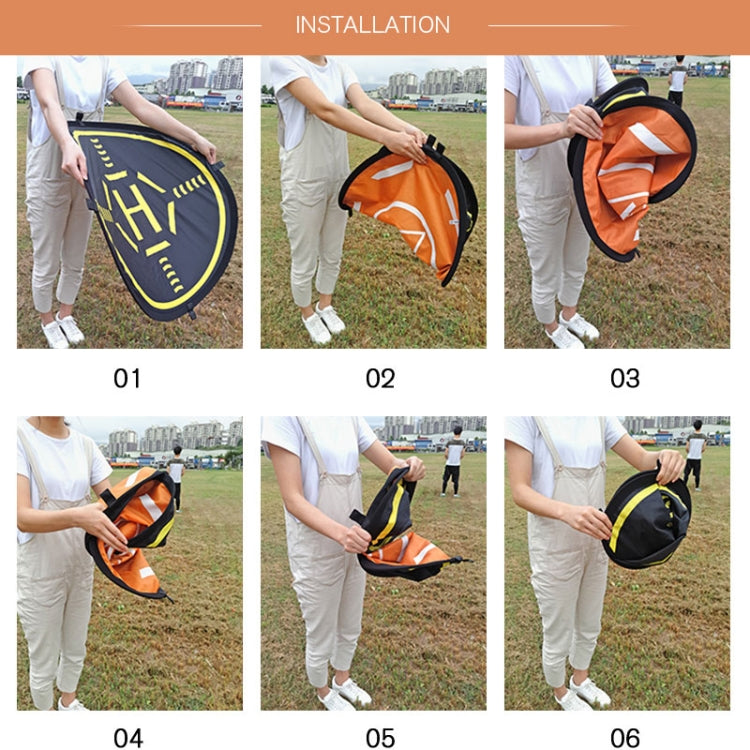 STARTRC RC Drone Quadcopter Portable Parking Apron Fast-fold Landing Parking Pad for DJI Mavic Mini / Mavic Air 2, Diameter: 56cm - free shipping - PMC TechLife - Order now!