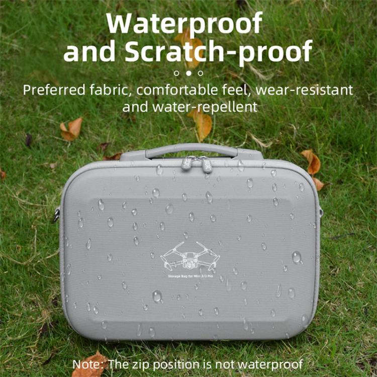 For DJI Mini 3 / 3 Pro BRDRC Shoulder Drone Remote Control Storage Carrying Bag (Grey) - free shipping - PMC Jewellery - Order now!