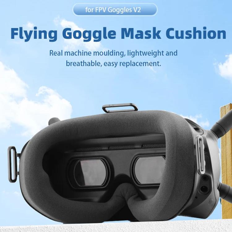 For DJI FPV Goggles V2 BRDRC Flying Glasses Protector Eyecups (Dark Grey) - free shipping - PMC Jewellery - Order now!