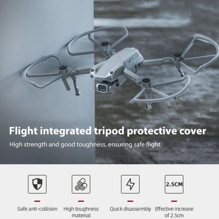 For DJI Mavic Air 2 / Air 2S BRDRC Drone Propeller Protective Guard Anti-collision Ring (Grey)