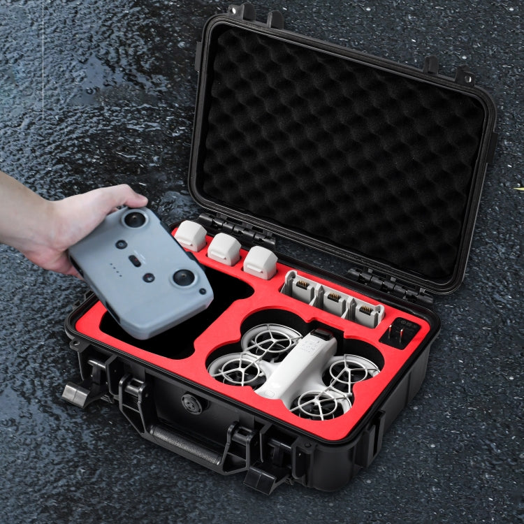 For DJI Neo STARTRC Waterproof PP Suitcase Shoulder Storage Box (Black) - free shipping - PMC Jewellery - Order now!