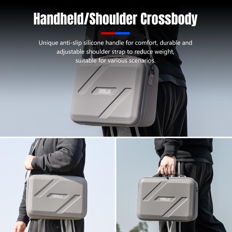 For DJI Flip STARTRC Shoulder Storage Bag Handbag (Grey) - free shipping - PMC TechLife - Order now!