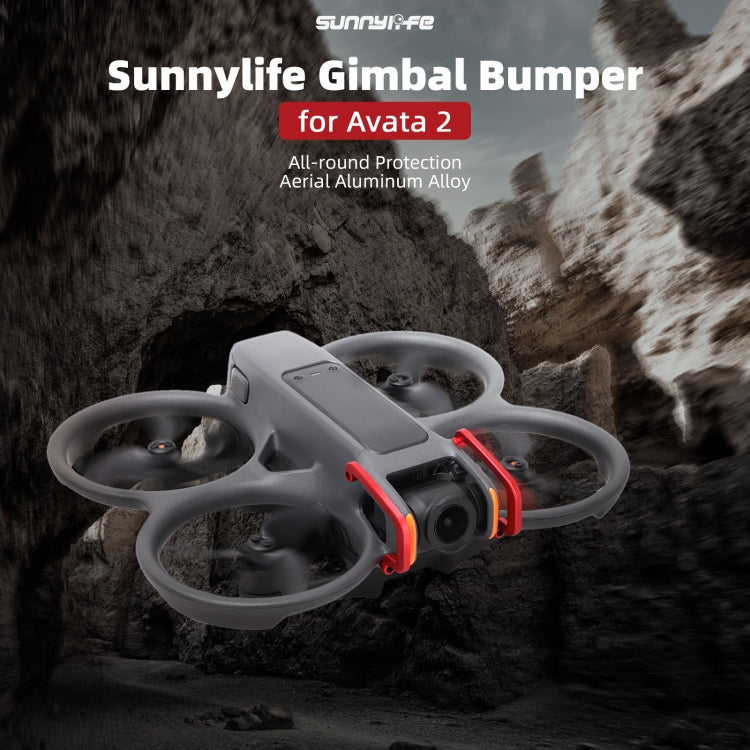 For DJI Avata 2 Sunnylife Gimbal Aluminum Anti-collision Bumper (Black) - free shipping - PMC Jewellery - Order now!